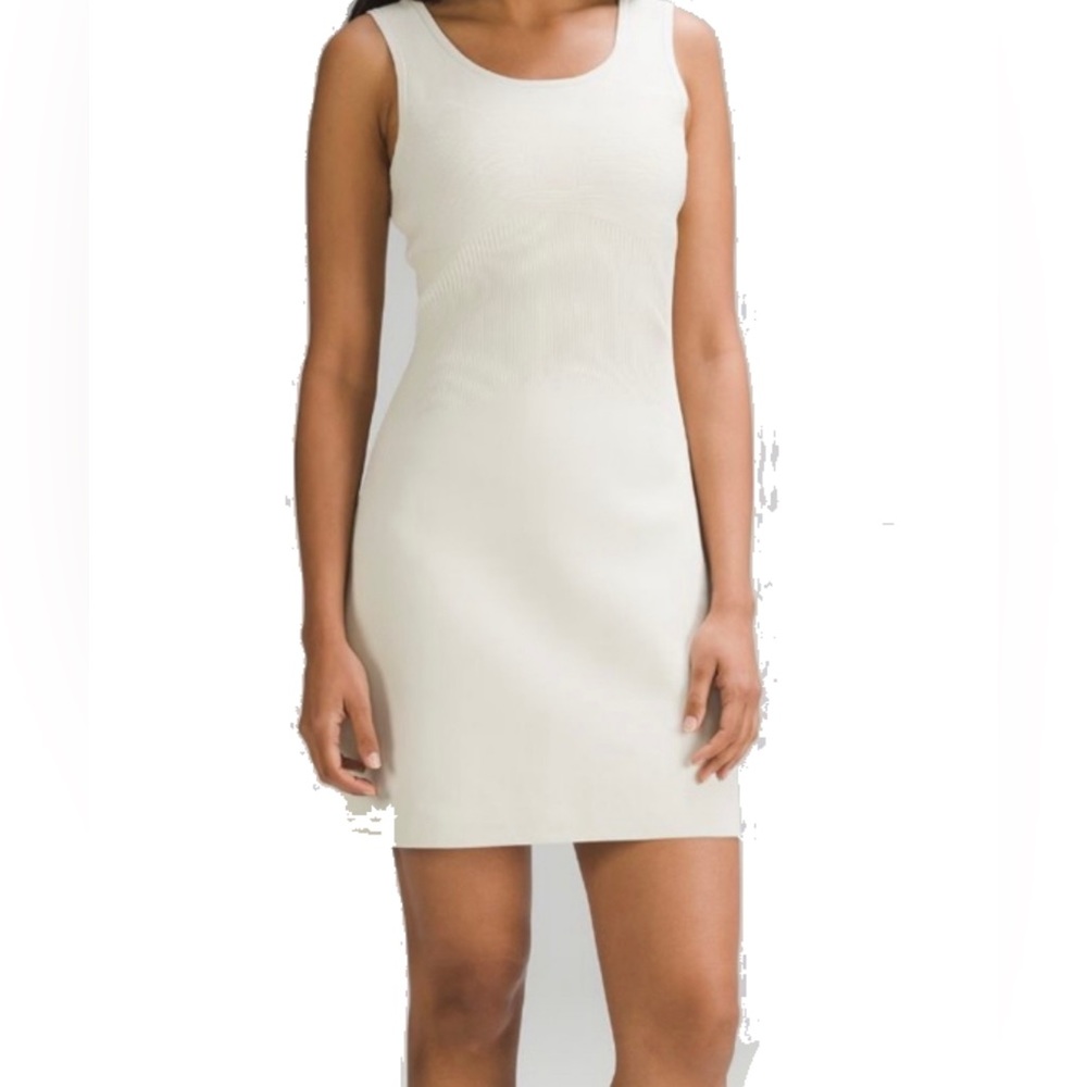 Lululemon Tight-fit knit tank top dress XS